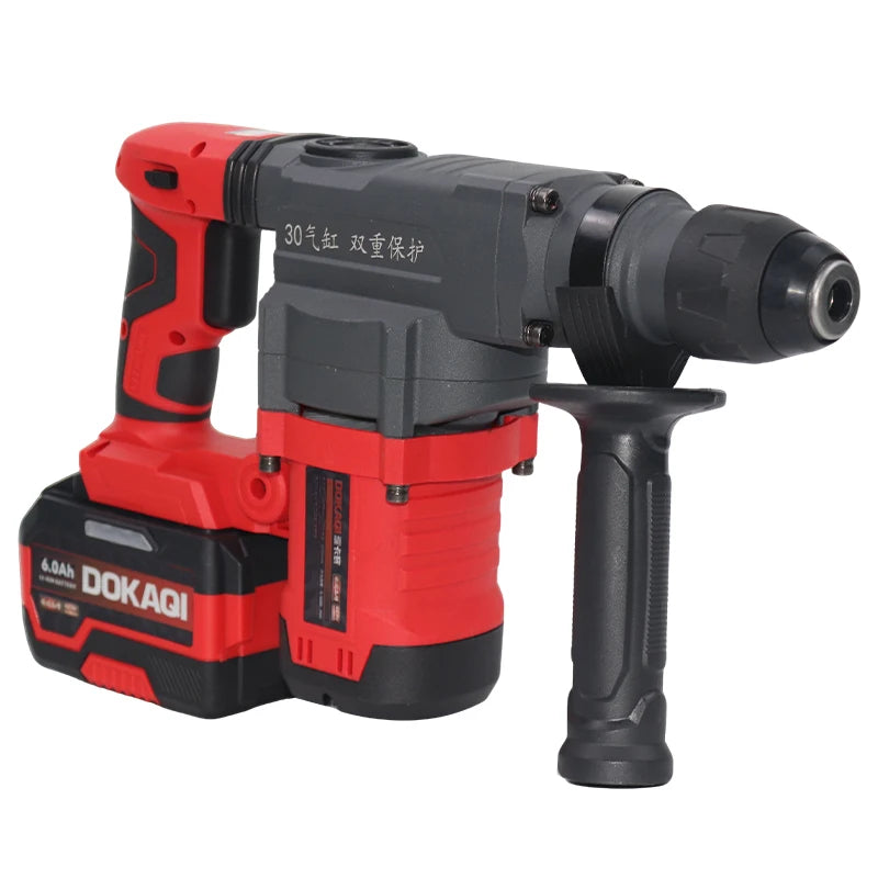 2025Rotary Hammer 26mm Drilling Multi-Function Power Rotary Hammer 21V Cordless Electric Demolition Hammer Drill