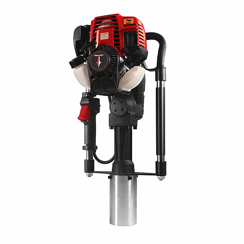 DPD-80 4 Stroke 37.7CC Petrol Powered Fence Post Driver Rammer Guide Tube Post Knocker