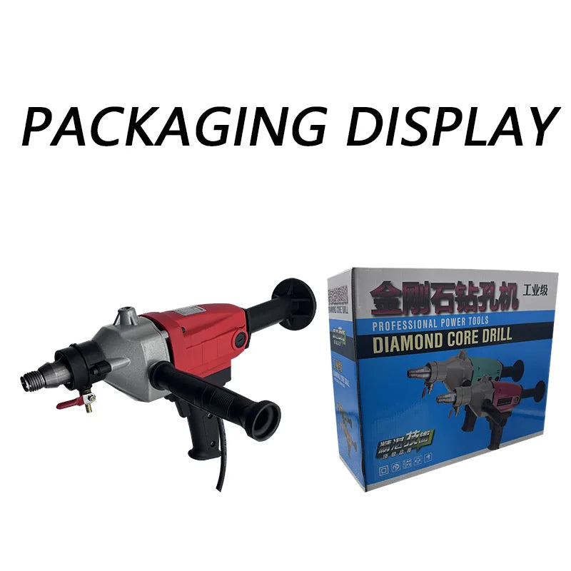 Concrete Core Drill Machine Electric Drill Drilling Machine Punching Machine  M22 Thread Dry Wet Drilling Machine Diamond Drill