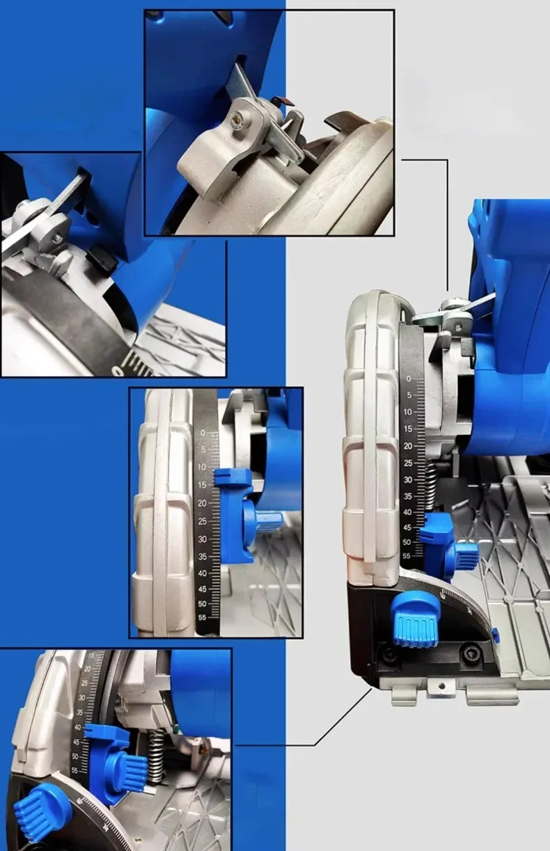 Woodworking Guide Electric Circular Saw Straight Line Track Saw Hand-held Cutting Clean Saws Accessory Professional Power Tools