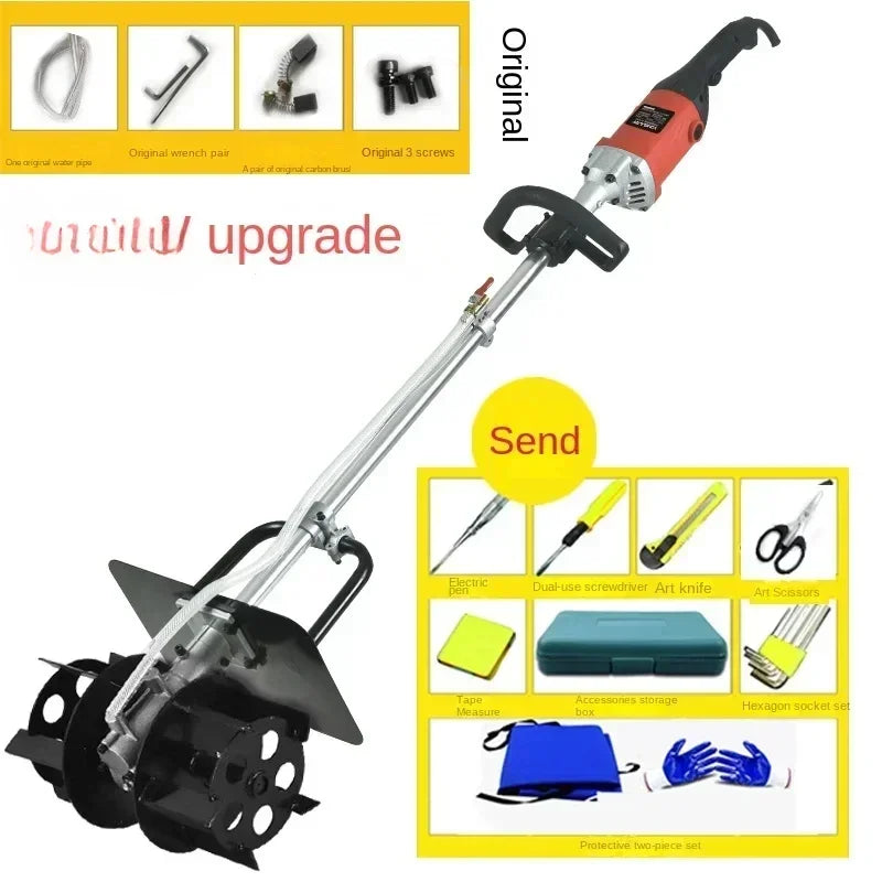 220V Portable Concrete Mixer Machine for Mixing Cement Sand Plaster CAC