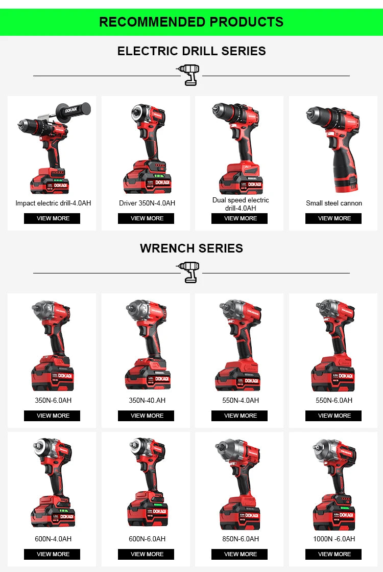 2025Rotary Hammer 26mm Drilling Multi-Function Power Rotary Hammer 21V Cordless Electric Demolition Hammer Drill