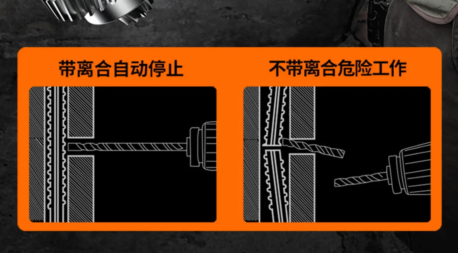 High Power and Multi-functional Industrial Impact Hammer Drill for Concrete - Brushless, Rechargeable and Versatile