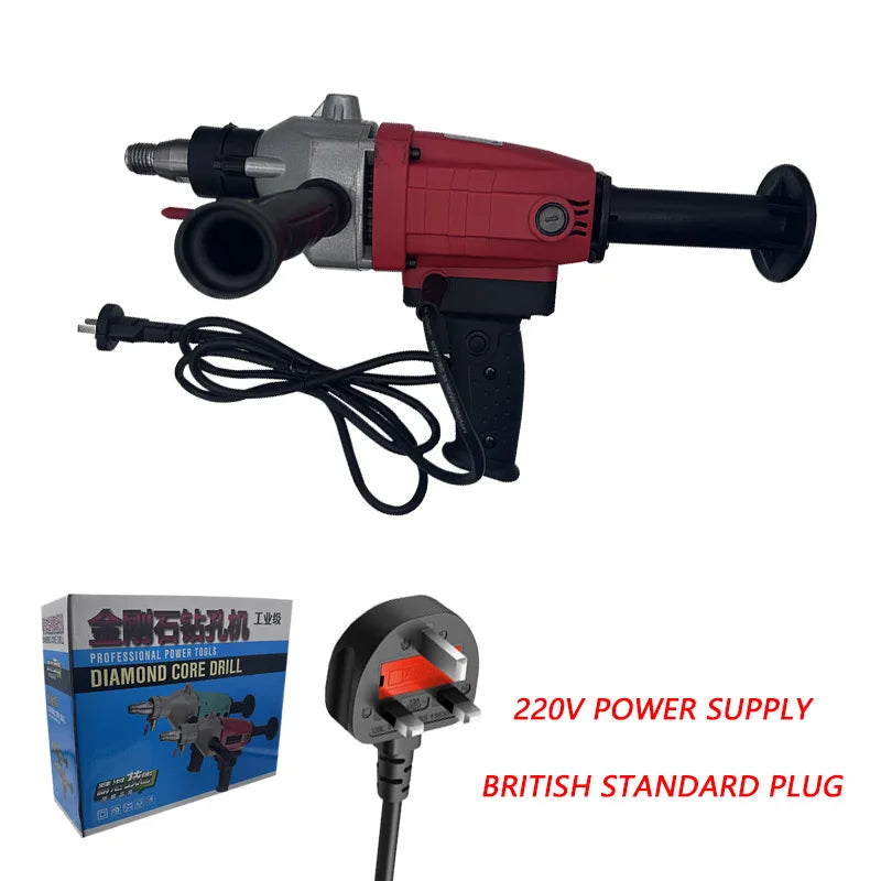 Concrete Core Drill Machine Electric Drill Drilling Machine Punching Machine  M22 Thread Dry Wet Drilling Machine Diamond Drill
