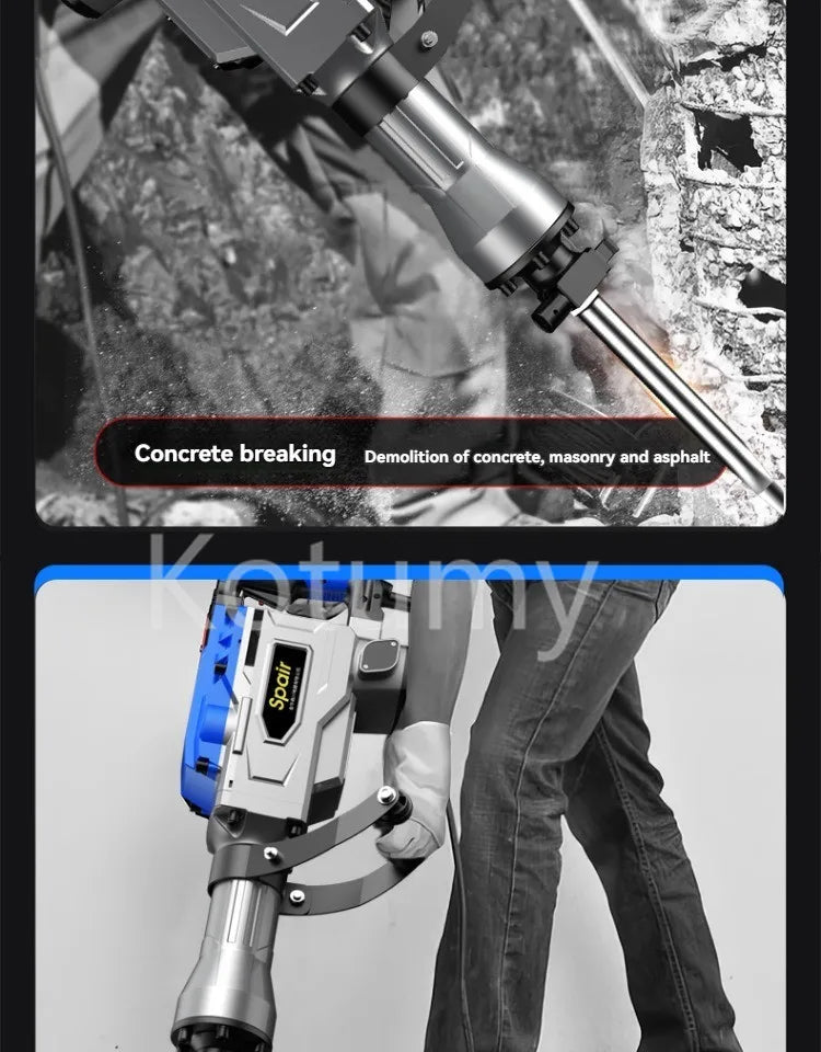 Demolition Jack Hammer Concrete Breaker Electric Hammer For Demolition, Trenching, Chipping