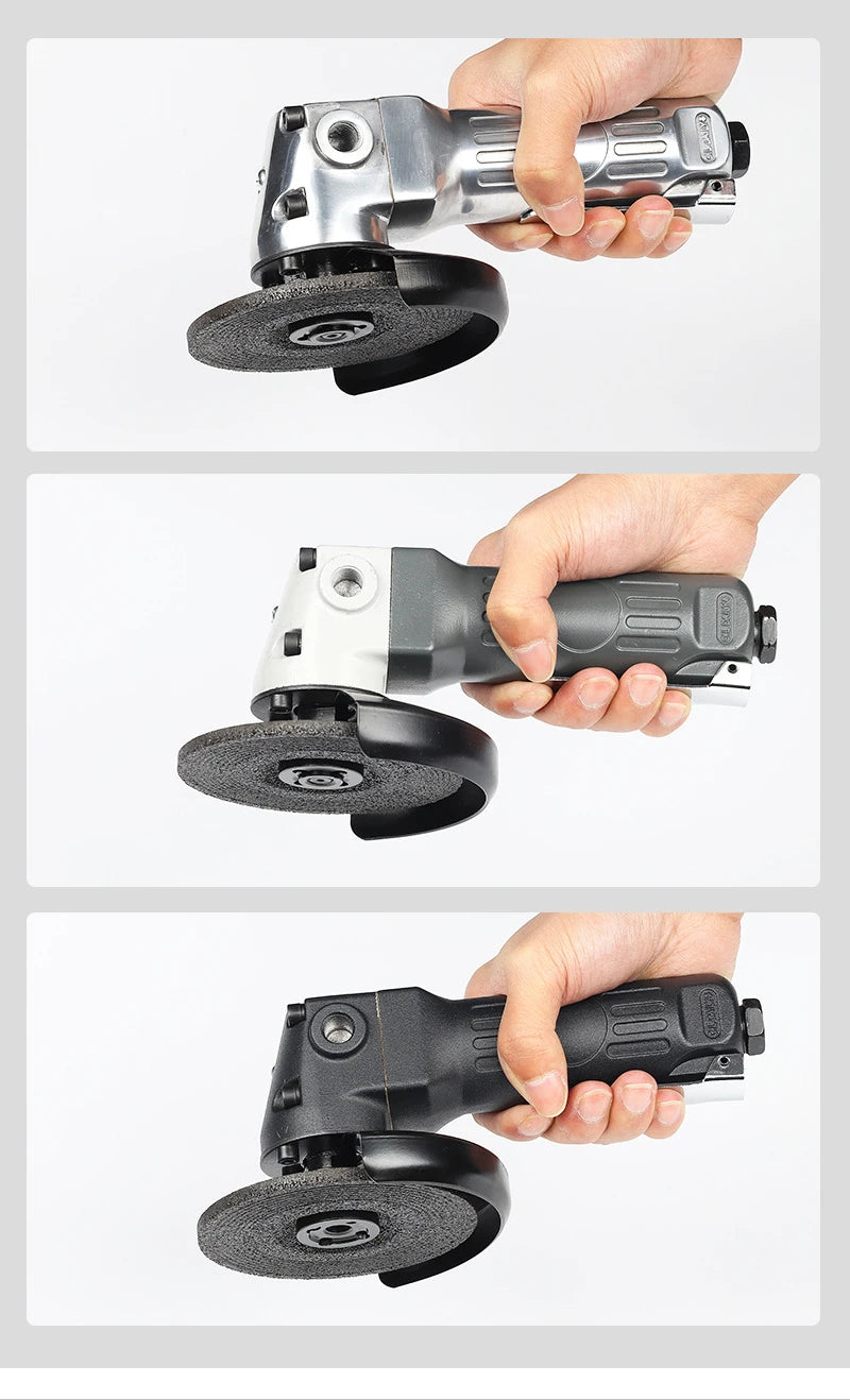 4 Inch Pneumatic Angle Grinder Industrial Polishing Grinders Multi-functional Tool High Speed Grinding Sheet Metal Tools