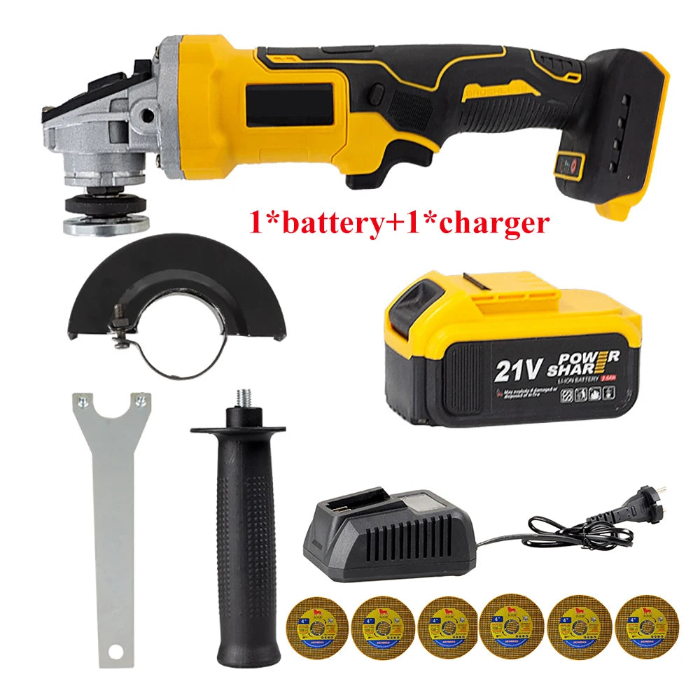 2025Multifunctional Angle Grinder, Cutting, Polishing, Grinding and Rust Removal Angle Grinder