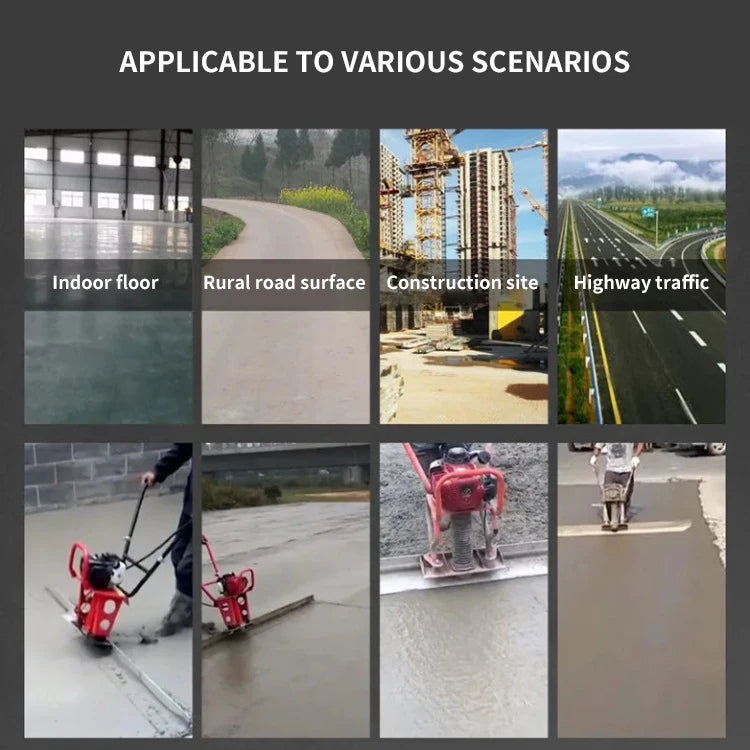 Factory Sale Concrete Floor Leveling Cement Floor Machine Road Construction Equipment Concrete Vibrating Screed
