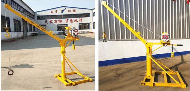 Small Crane, Thickened Steel, Maximum Load-bearing Can Be Customized, Convenient and Fast for Lifting Operations