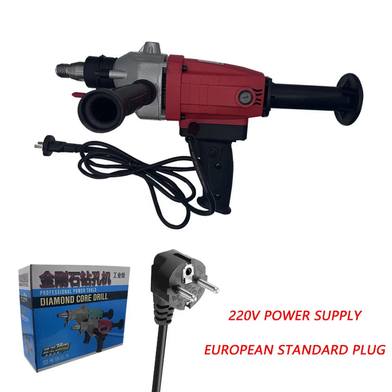Concrete Core Drill Machine Electric Drill Drilling Machine Punching Machine  M22 Thread Dry Wet Drilling Machine Diamond Drill