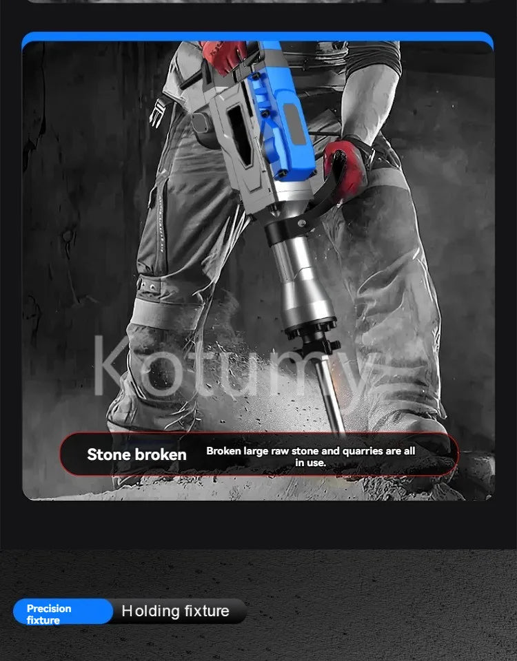 Demolition Jack Hammer Concrete Breaker Electric Hammer For Demolition, Trenching, Chipping