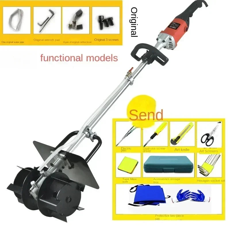 220V Portable Concrete Mixer Machine for Mixing Cement Sand Plaster CAC