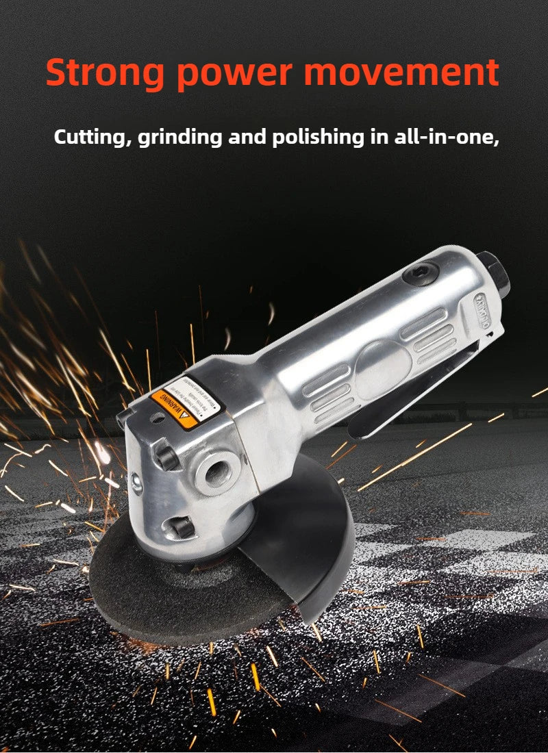 4 Inch Pneumatic Angle Grinder Industrial Polishing Grinders Multi-functional Tool High Speed Grinding Sheet Metal Tools