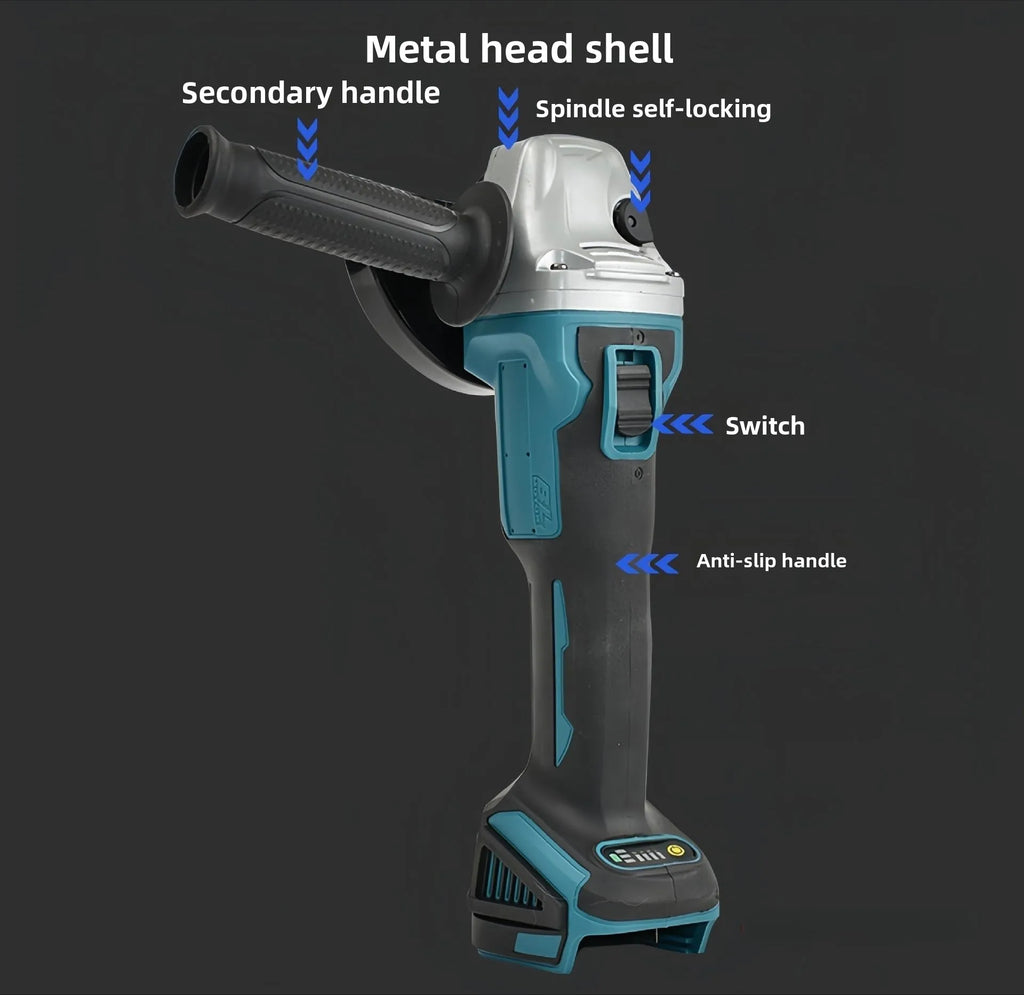 Angle Grinder Multifunctional Polishing Cutting Machine Polishing Hand Grinding Wheel Electric Tool High-power Household Use
