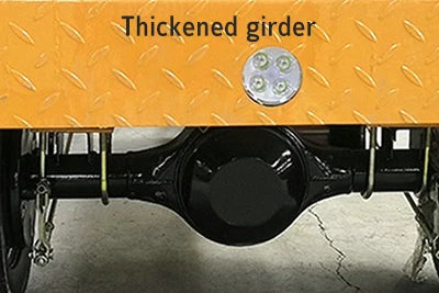 Large Capacity Electric Wheelbarrow Wheel High Power Wheelbarrow Heavy Duty Three Wheel Wheelbarrow