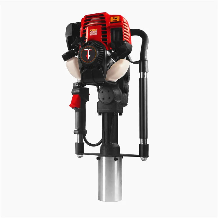 DPD-80 4 Stroke 37.7CC Petrol Powered Fence Post Driver Rammer Guide Tube Post Knocker