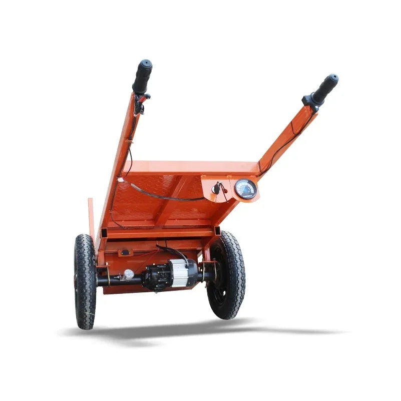 Large Capacity Electric Wheelbarrow Wheel High Power Wheelbarrow Heavy Duty Three Wheel Wheelbarrow