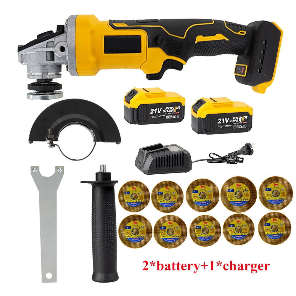 2025Multifunctional Angle Grinder, Cutting, Polishing, Grinding and Rust Removal Angle Grinder