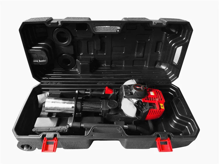 DPD-80 4 Stroke 37.7CC Petrol Powered Fence Post Driver Rammer Guide Tube Post Knocker