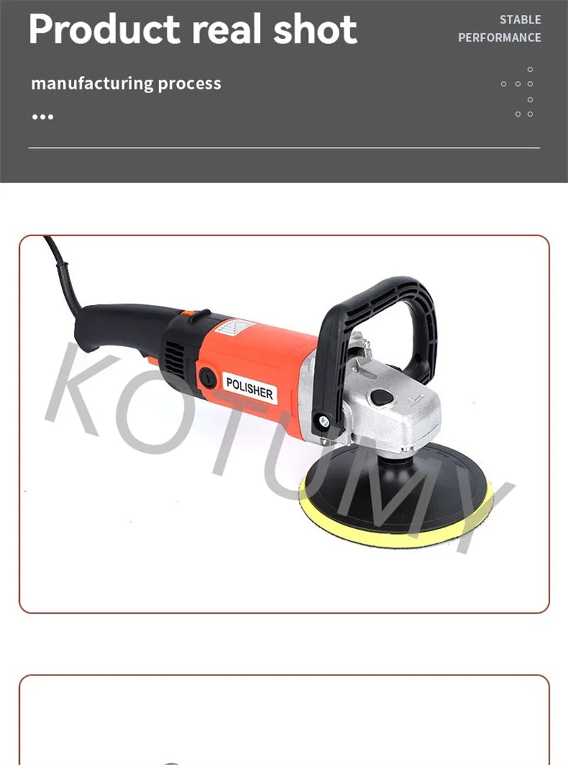 Electric Angle Grinder Corded Electric Angle Cutting Corded Grinding Machine Polisher Machine