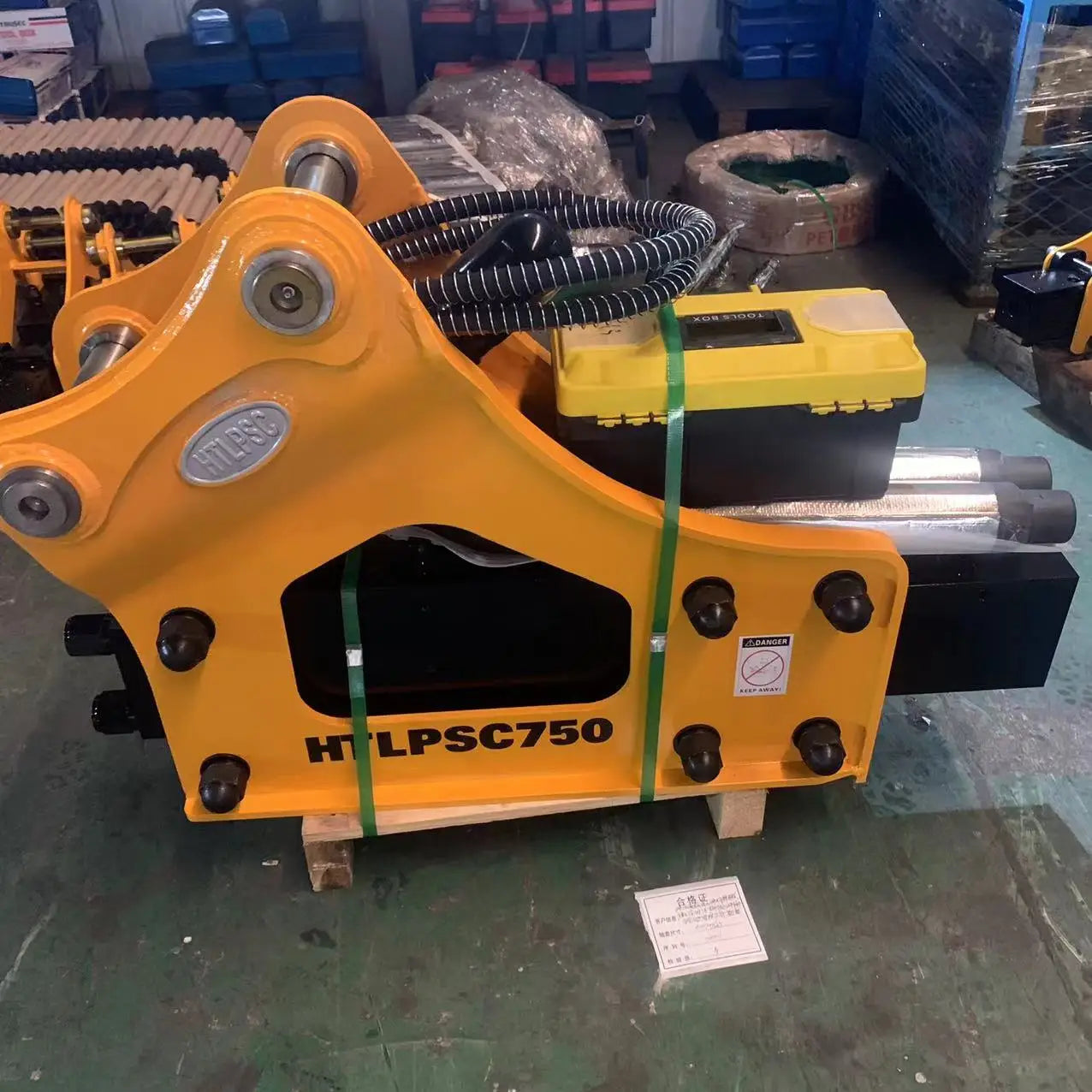 DHG 1.2--3 Ton Excavator Hammer Side Type Hydraulic Breaker for Mining,Demolition,Construction,Quarry