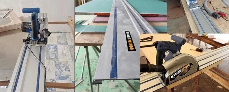 Woodworking Guide Electric Circular Saw Straight Line Track Saw Hand-held Cutting Clean Saws Accessory Professional Power Tools