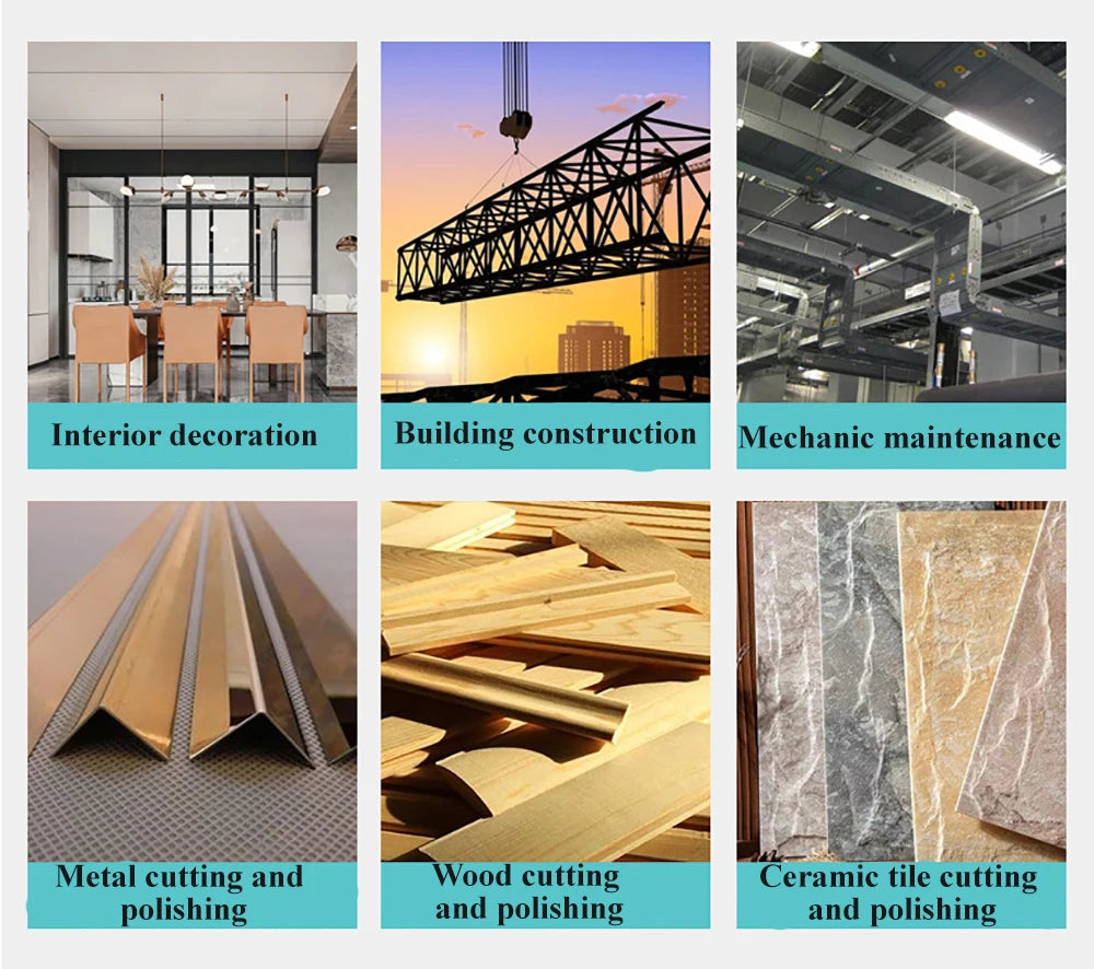 2025Multifunctional Angle Grinder, Cutting, Polishing, Grinding and Rust Removal Angle Grinder