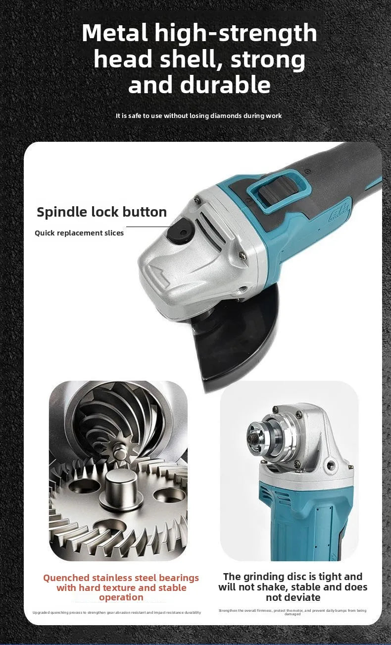 Angle Grinder Multifunctional Polishing Cutting Machine Polishing Hand Grinding Wheel Electric Tool High-power Household Use