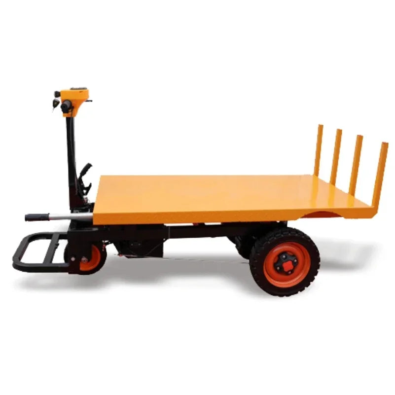 Large Capacity Electric Wheelbarrow Wheel High Power Wheelbarrow Heavy Duty Three Wheel Wheelbarrow