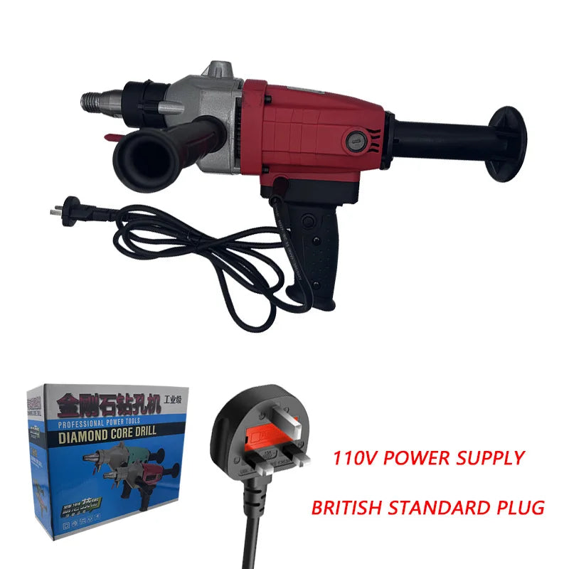 Concrete Core Drill Machine Electric Drill Drilling Machine Punching Machine  M22 Thread Dry Wet Drilling Machine Diamond Drill