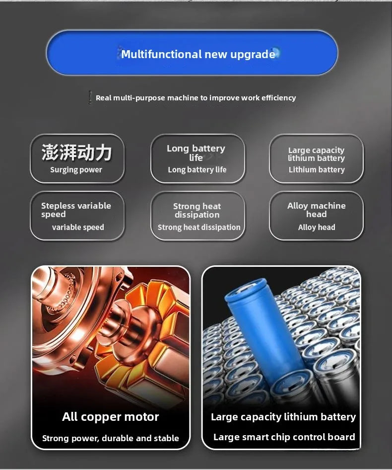 Angle Grinder Multifunctional Polishing Cutting Machine Polishing Hand Grinding Wheel Electric Tool High-power Household Use