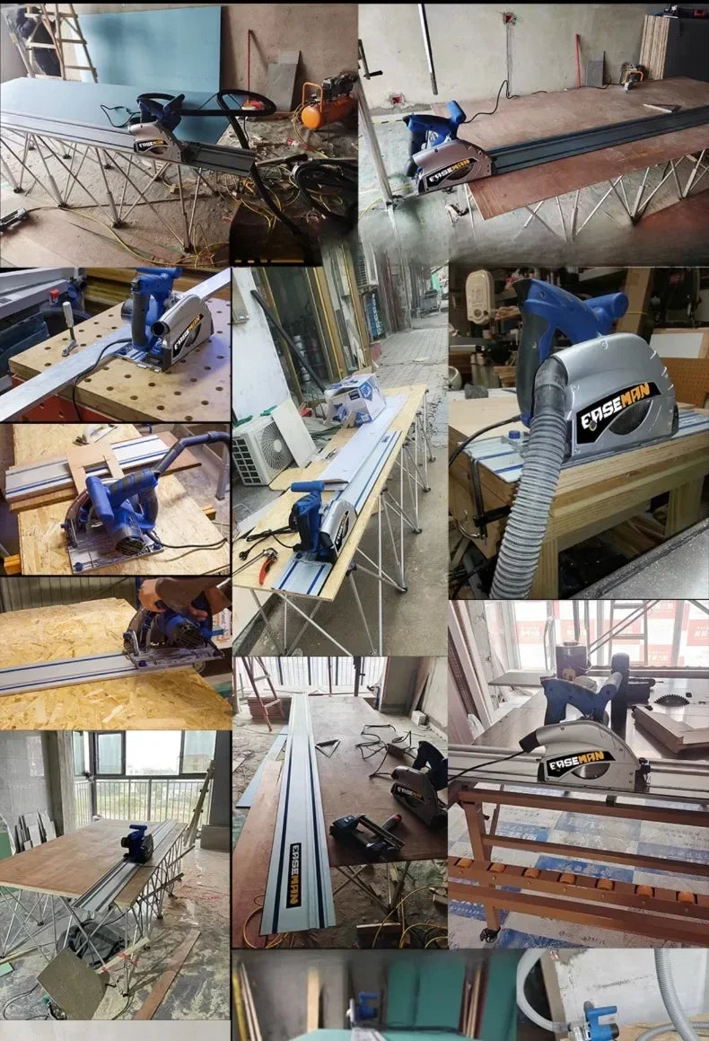 Woodworking Guide Electric Circular Saw Straight Line Track Saw Hand-held Cutting Clean Saws Accessory Professional Power Tools
