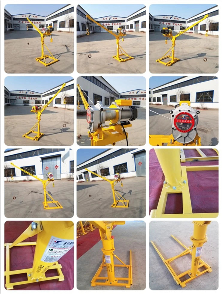 Small Crane, Thickened Steel, Maximum Load-bearing Can Be Customized, Convenient and Fast for Lifting Operations