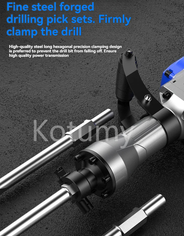 Demolition Jack Hammer Concrete Breaker Electric Hammer For Demolition, Trenching, Chipping