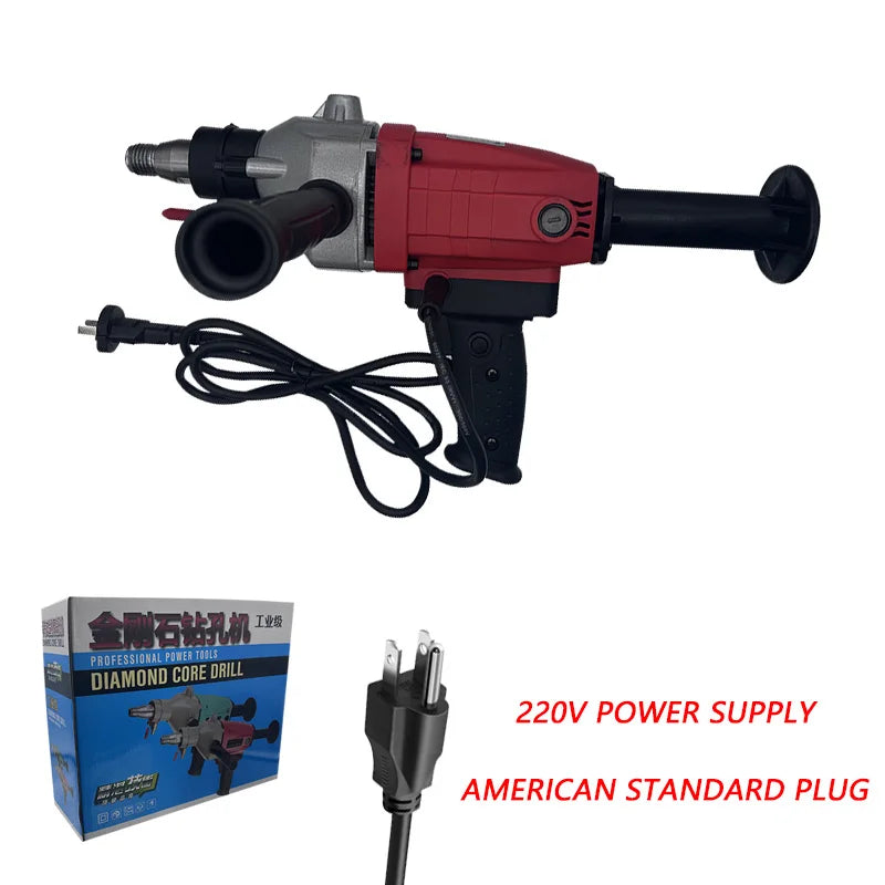 Concrete Core Drill Machine Electric Drill Drilling Machine Punching Machine  M22 Thread Dry Wet Drilling Machine Diamond Drill