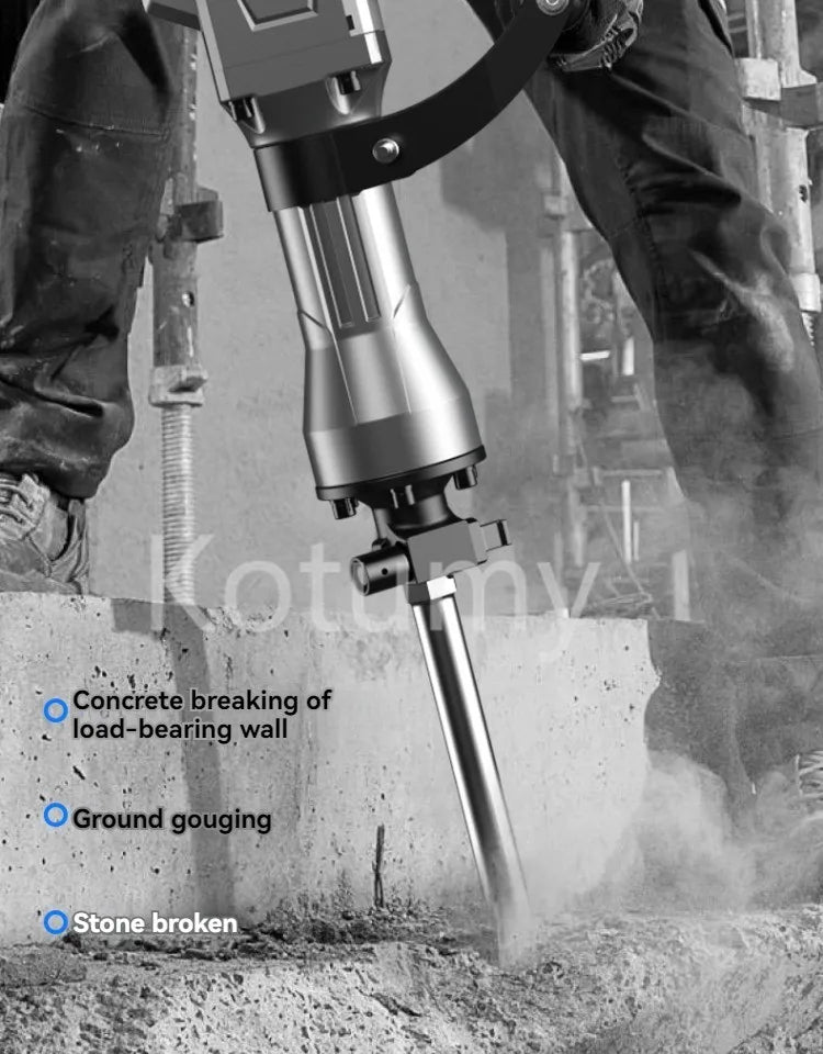 Demolition Jack Hammer Concrete Breaker Electric Hammer For Demolition, Trenching, Chipping