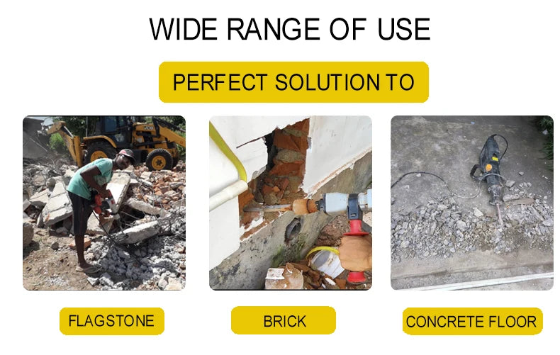 Home Appliance Electric Pallet Jack Mine Drilling Rig Hammer Crusher Power Rotary Hammers